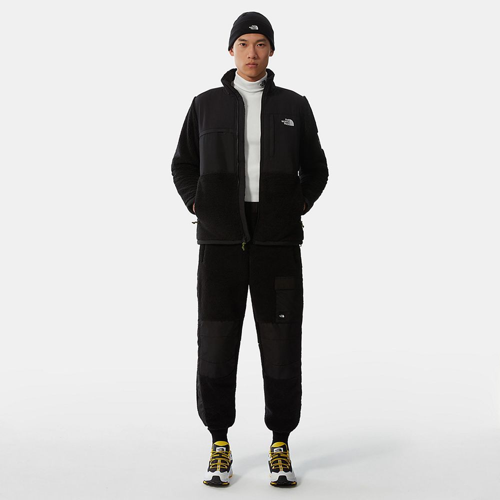 The North Face Joggers Mens Australia - The North Face Mtn Archives Sherpa Black Mountain (XEU-09268